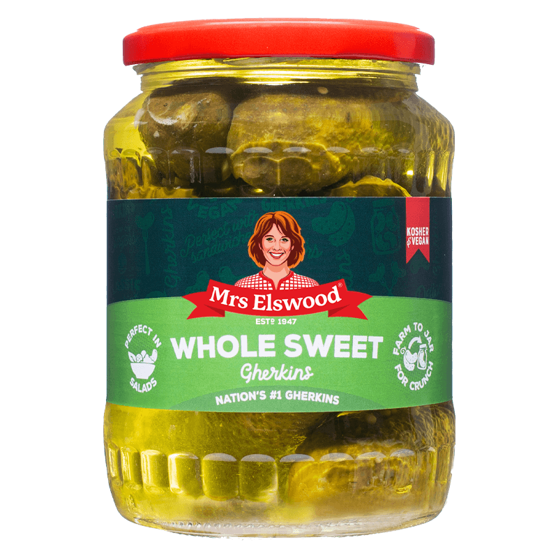 Whole Sweet Gherkins Mrs Elswood